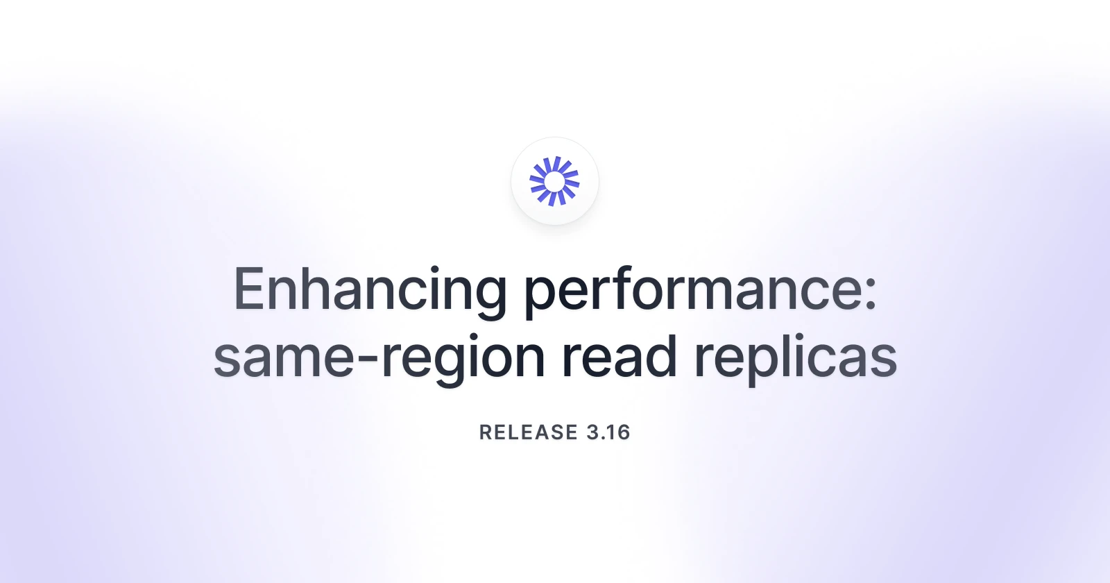 Read replicas configuration settings showing region and resource allocation